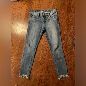 Articles of Society Skinny Denim Distressed Jeans, size 28